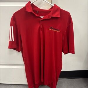 Budweiser Red Polo Shirt with Embroidered Logo